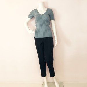 Reiss Short Sleeve Blue Sweater